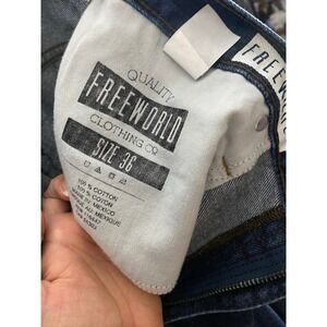 Night Train mens Regular Fit Dark Wash Denim‎ Jeans Classic Style 36